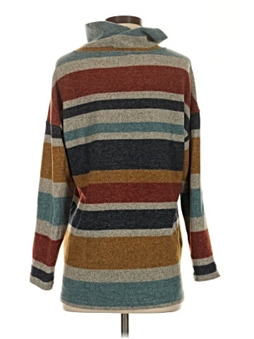 Tribal Turtleneck Sweater (view 2)
