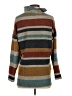 Tribal Stripes Brown Turtleneck Sweater Size S (petite) - photo 2