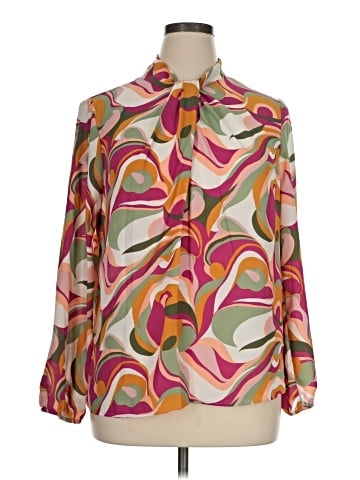 Pleione Long Sleeve Blouse (view 1)