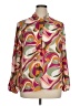 Pleione 100% Polyester Pink Long Sleeve Blouse Size XL - photo 1