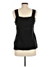 Nine West 100% Silk Black Sleeveless Top Size 6 - photo 2