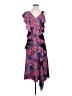 Prabal Gurung 100% Polyester Paisley Purple Cocktail Dress Size 4 - photo 1