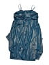 Un Deux Trois Metallic Blue Dress Size 12 - photo 1