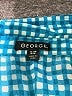 George 100% Polyester Houndstooth Teal Sleeveless Blouse Size 16 - 18 - photo 7