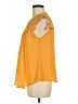 Unbranded 100% Polyester Yellow Sleeveless Blouse Size M - photo 5