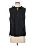 Tommy Hilfiger 100% Polyester Black Sleeveless Blouse Size S - photo 1