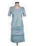 Unbranded Solid Blue Casual Dress Size S - photo 1