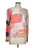 Nic + Zoe Print Orange Pullover Sweater Size L - photo 1