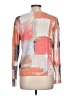 Nic + Zoe Print Orange Pullover Sweater Size L - photo 2