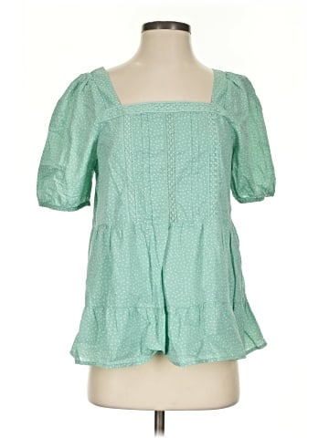 Ann Taylor LOFT Short Sleeve Blouse (view 1)