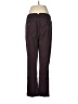 Lands' End Solid Burgundy Dress Pants Size 8 - photo 2