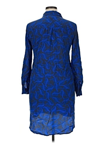 Diane von Furstenberg Long Sleeve Button-Down Shirt (view 2)