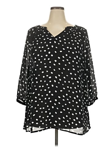 Ellos 3/4 Sleeve Blouse (view 1)