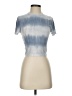 Good Luck Gem Blue Short Sleeve Turtleneck Size S - photo 1