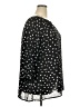 Ellos 100% Polyester Polka Dots Black 3/4 Sleeve Blouse Size 26 - photo 4