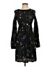 Maje 100% Polyester Stars Black Cocktail Dress Size Sm (1) - photo 1