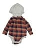 Me and Henry Tweed Gray Long Sleeve Onesie Size 6-12 mo - photo 1