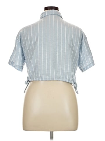 No Comment Short Sleeve Blouse (view 2)