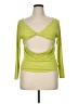 Missguided Green Long Sleeve Top Size 16 - photo 1