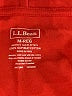 L.L.Bean 100% Supima Cotton Red Cardigan Size M - photo 6