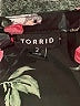 Torrid Floral Black 3/4 Sleeve Blouse Size 3X Plus (3) - photo 7
