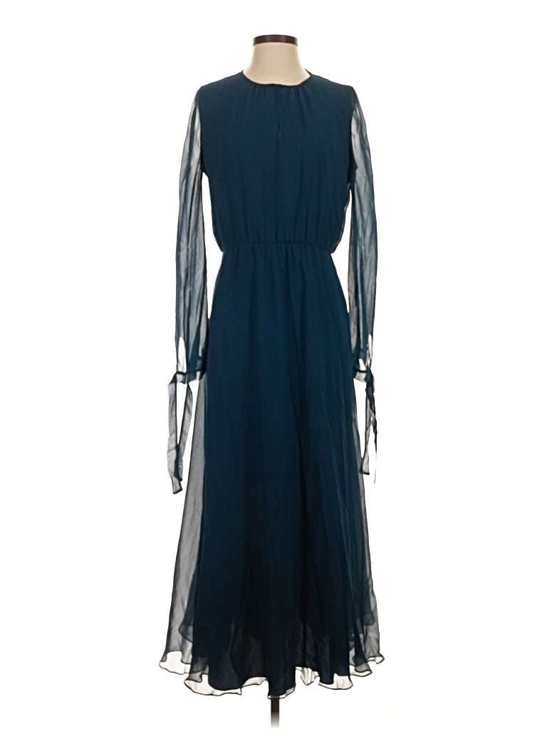 Pre-owned Assorted Brands Casual Dress In Blue
