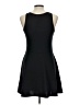 Decree Solid Black Cocktail Dress Size L - photo 2