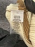 Vince Camuto 100% Cotton Stripes Tan Pullover Sweater Size XXS - photo 8