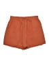 Shein Solid Orange Shorts Size 6 - photo 1