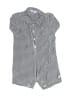 Rugged Butts Checkered-gingham Black Short Sleeve Onesie Size 18-24 mo - photo 1