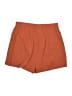 Shein Solid Orange Shorts Size 6 - photo 2