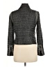 Banana Republic 100% Polyester Tweed Gray Jacket Size 8 - photo 2