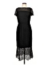 Kay Unger Solid Black Cocktail Dress Size 12 - photo 1