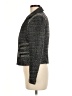 Banana Republic 100% Polyester Tweed Gray Jacket Size 8 - photo 5