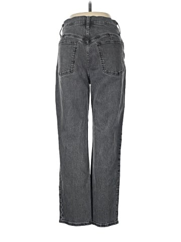 Madewell The Perfect Vintage Straight Jean in Meaford Wash: Seamed Edition (view 2)