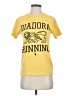 Diadora Yellow Short Sleeve Top Size S - photo 1