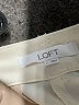 Ann Taylor LOFT Ivory Cargo Pants Size 4 - photo 7