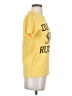 Diadora Yellow Short Sleeve Top Size S - photo 4