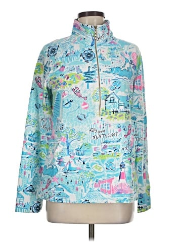 Lilly Pulitzer Zip Up Hoodie (view 1)