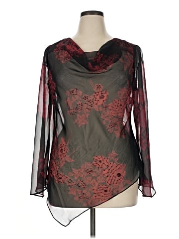 Studio 1 Long Sleeve Blouse (view 1)