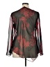 Studio 1 100% Polyester Black Long Sleeve Blouse Size 14w - photo 2