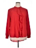 Bisou Bisou 100% Polyester Red Long Sleeve Blouse Size XL - photo 1
