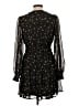 Blu Pepper Animal Print Black Casual Dress Size L - photo 2
