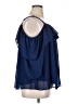 Boutique + 100% Polyester Blue Sleeveless Blouse Size 1X Plus - photo 4