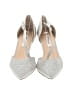 Nina Metallic Silver Heels Size 9 - photo 2
