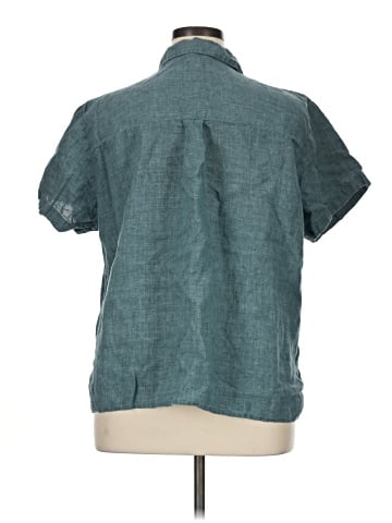 Eileen Fisher Short Sleeve Blouse (view 2)