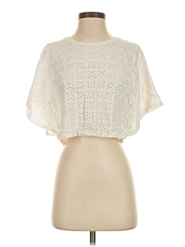 Club Monaco Short Sleeve Blouse (view 1)