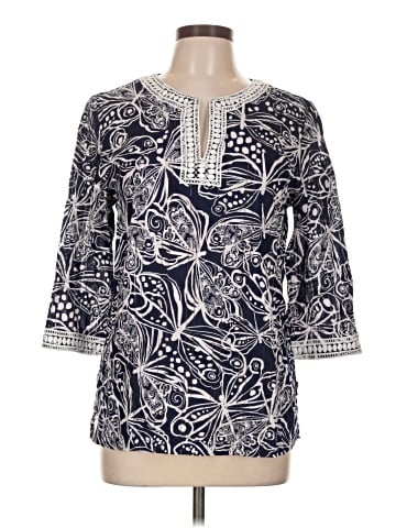 Alfred Dunner 3/4 Sleeve Blouse (view 1)