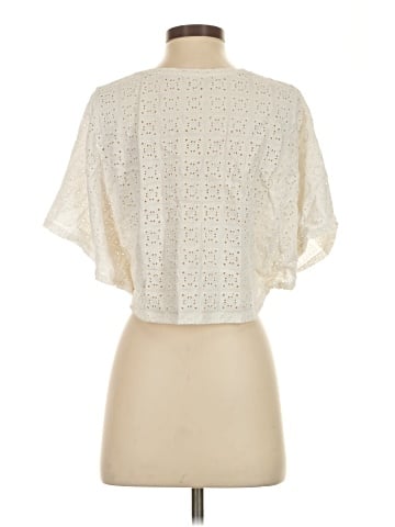 Club Monaco Short Sleeve Blouse (view 2)