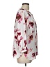 NYDJ 100% Polyester Floral Ivory 3/4 Sleeve Blouse Size L - photo 4